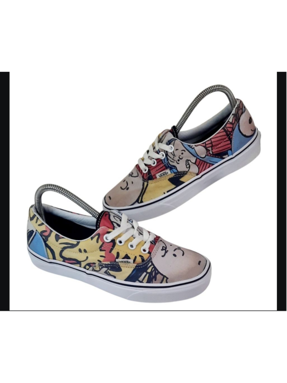 Vans X Peanuts & Gang Charlie Brown Authentic Unisex Shoes Mens 6 Womens 7. 5